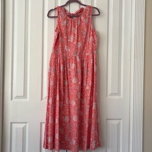 NWT Jcrew factory midi dress with bow detailing on back
